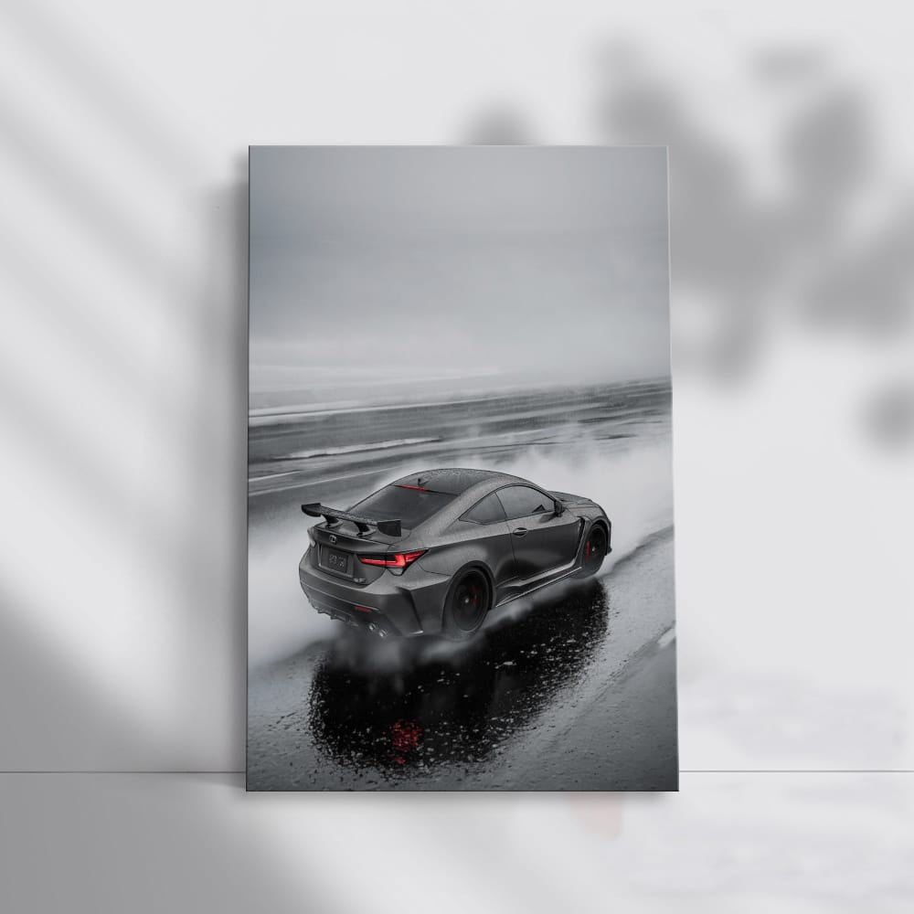 Lexus in Rain - Elegance and Performance Unleashed