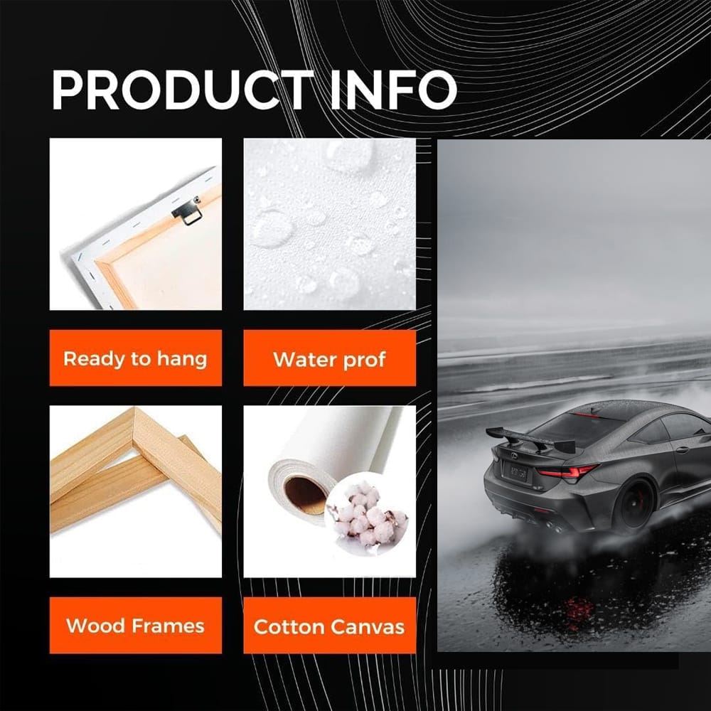 Lexus in Rain - Elegance and Performance Unleashed