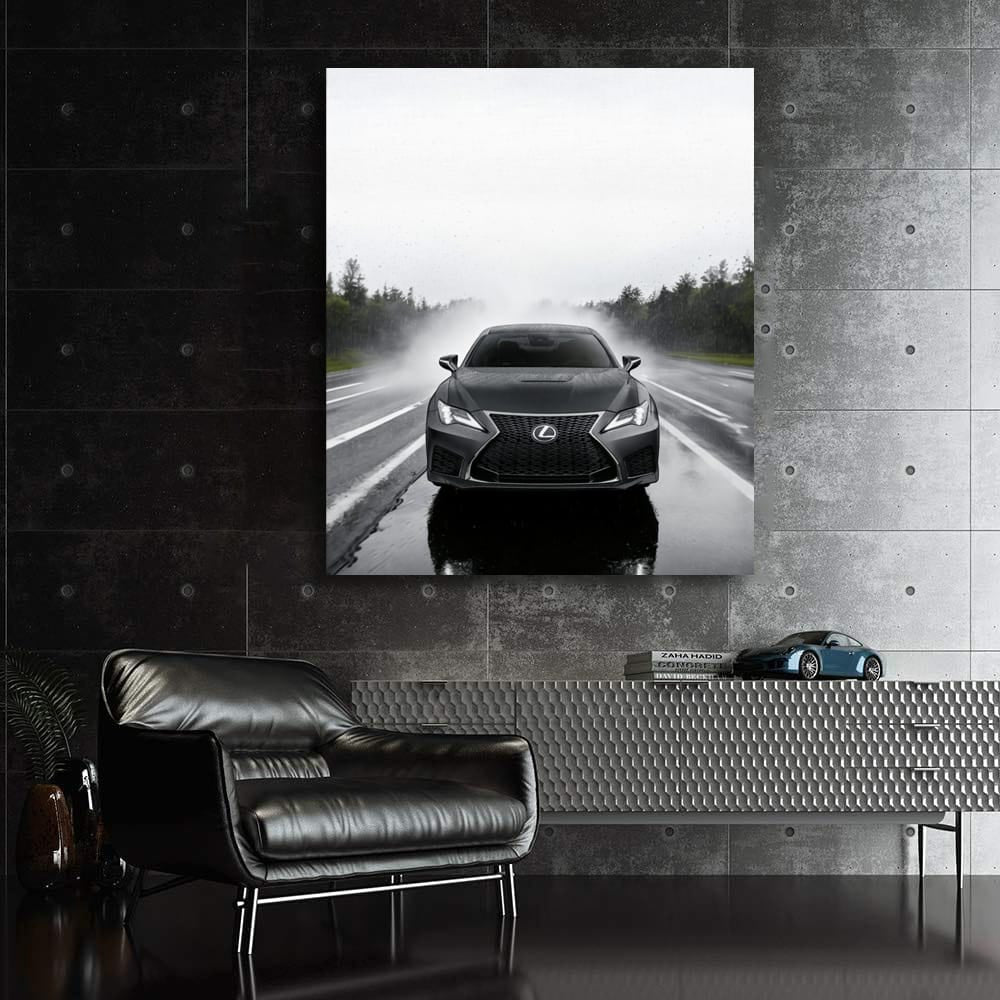 Lexus Rain - Luxurious Elegance on Rainy Day