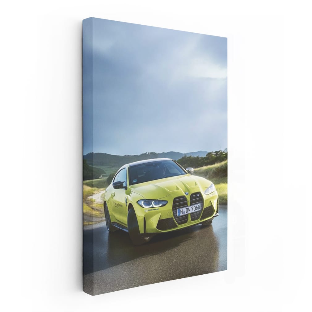 Vibrant Lime BMW M4 - Bold Style, Dynamic Performance