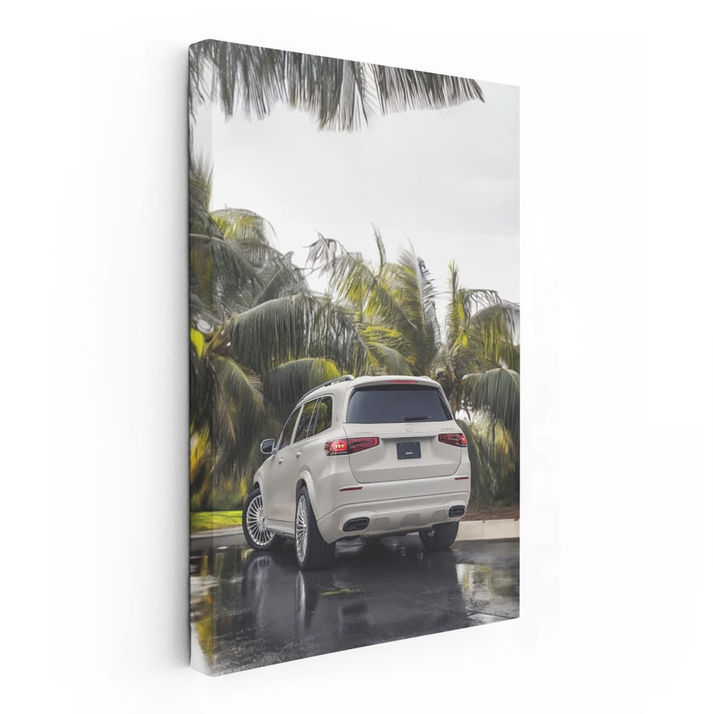 Maybach GLS 600 Elegance under Palm Trees - Luxury Defined