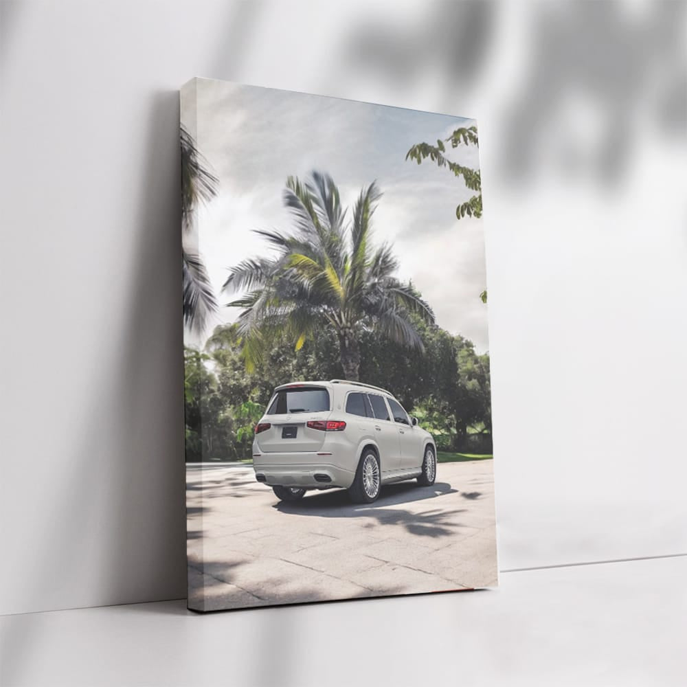 Maybach GLS 600 - Luxury Beneath Palm Tree - Elegance in Motion