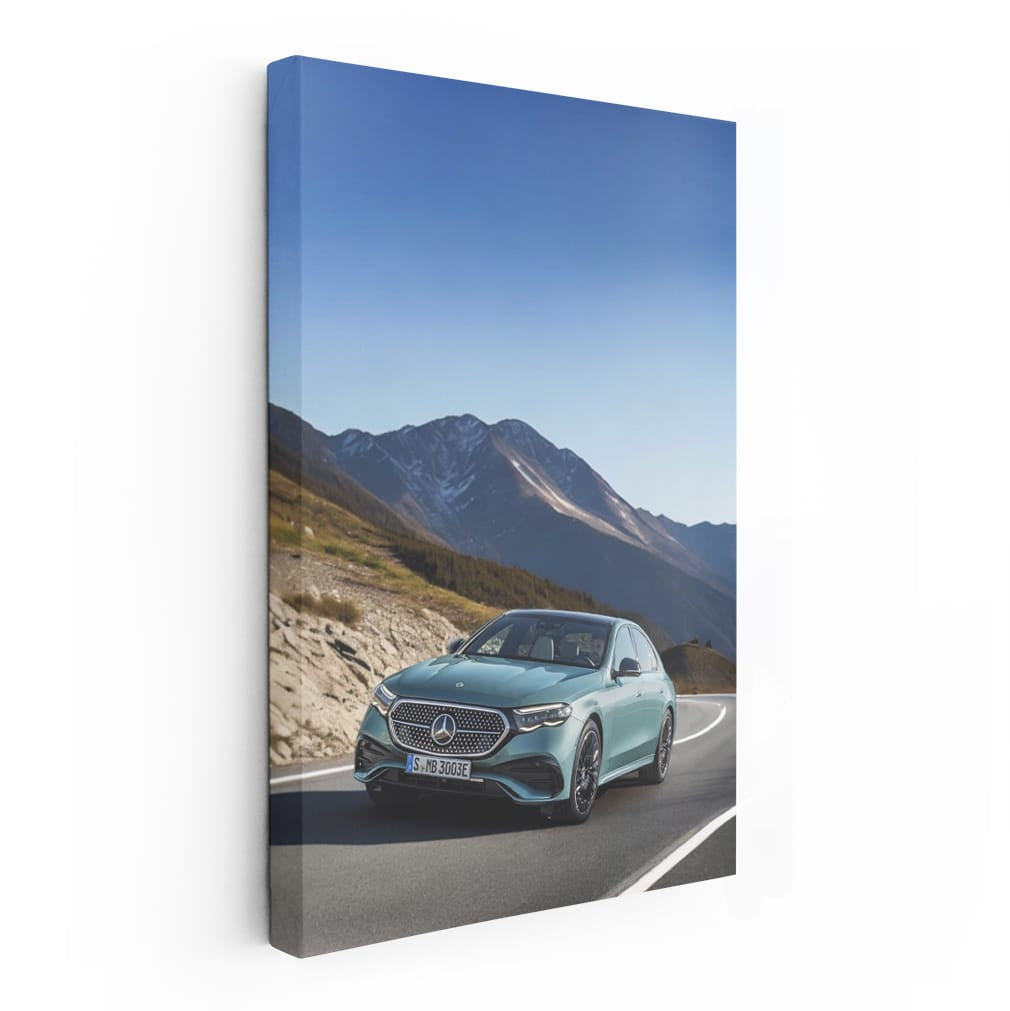 Mercedes E-Class Adventure in Mountains - Elegance Redefined