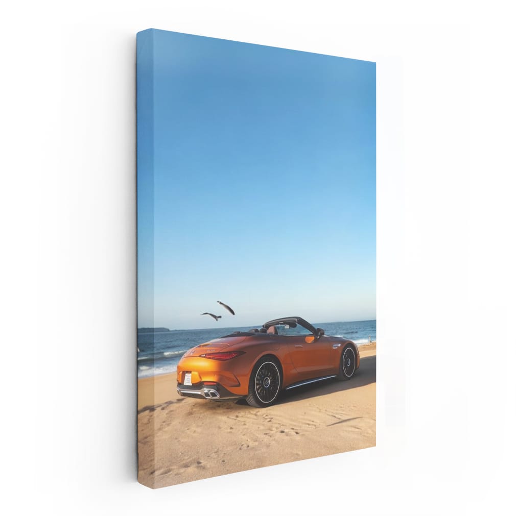Mercedes SL63 Beachside Drive - Luxurious Power Unleashed