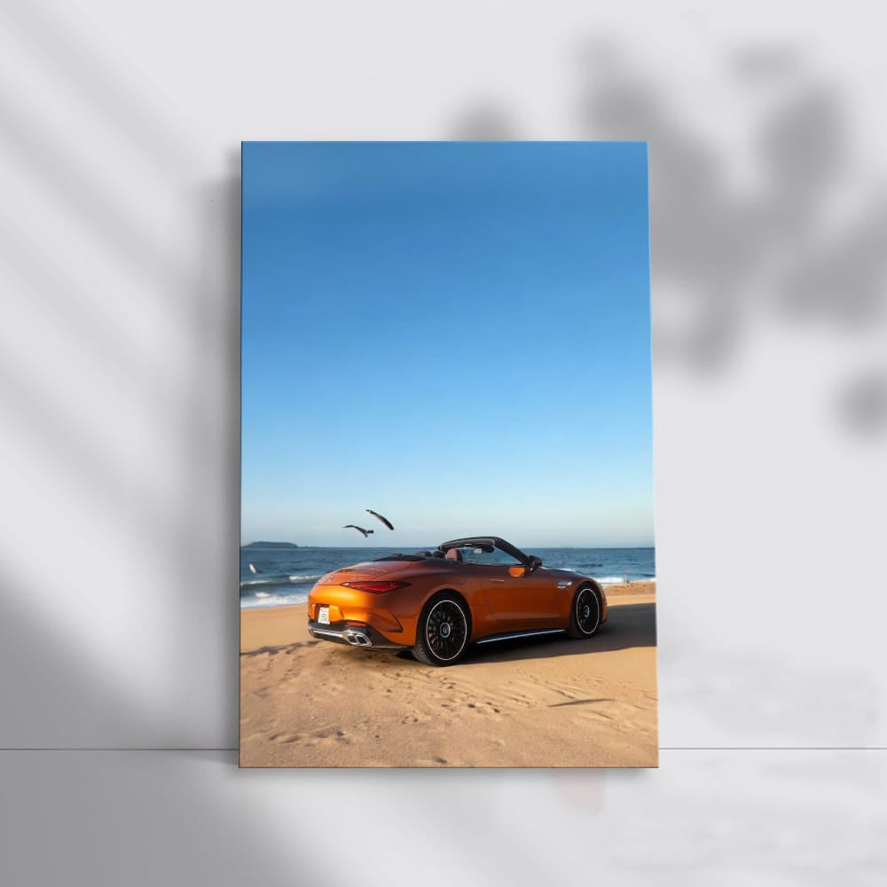 Mercedes SL63 Beachside Drive - Luxurious Power Unleashed