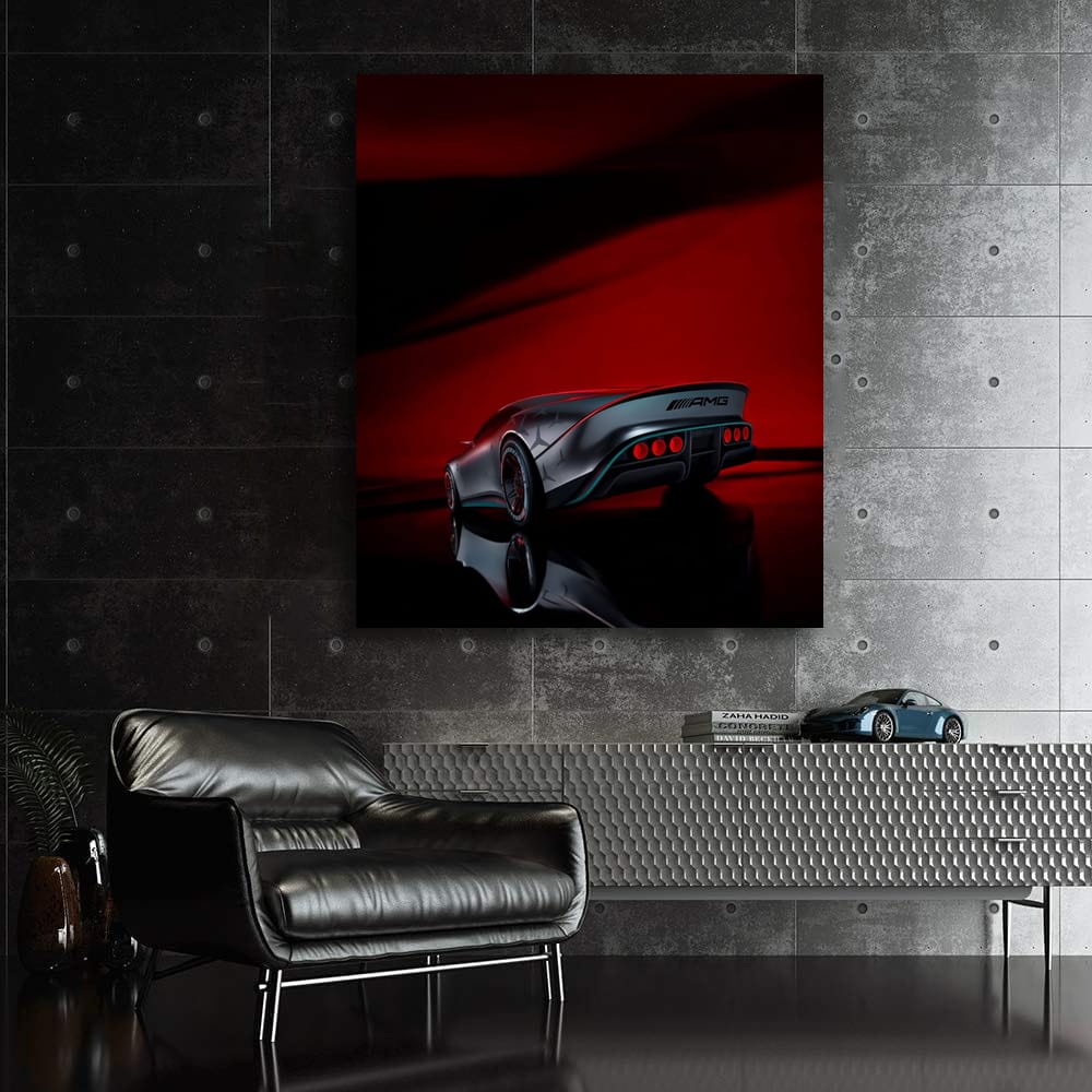 Mercedes AMG Vision - Sleek and Futuristic Design