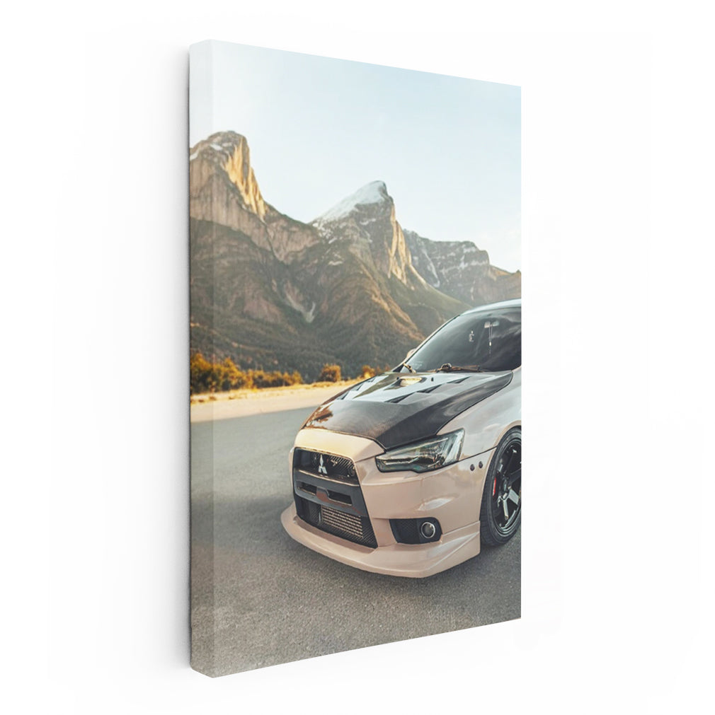 Mitsubishi Lancer 2 in Mountain Terrain - Rugged Performance