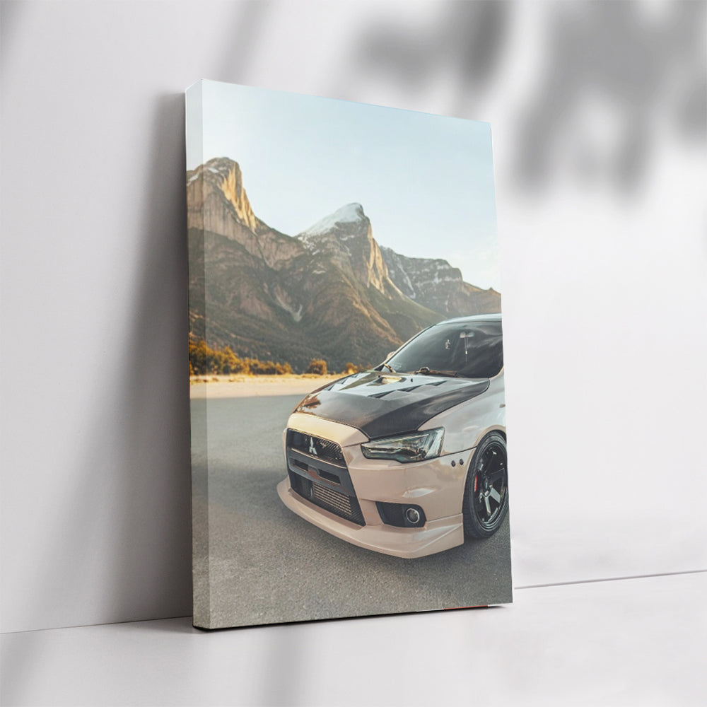 Mitsubishi Lancer 2 in Mountain Terrain - Rugged Performance