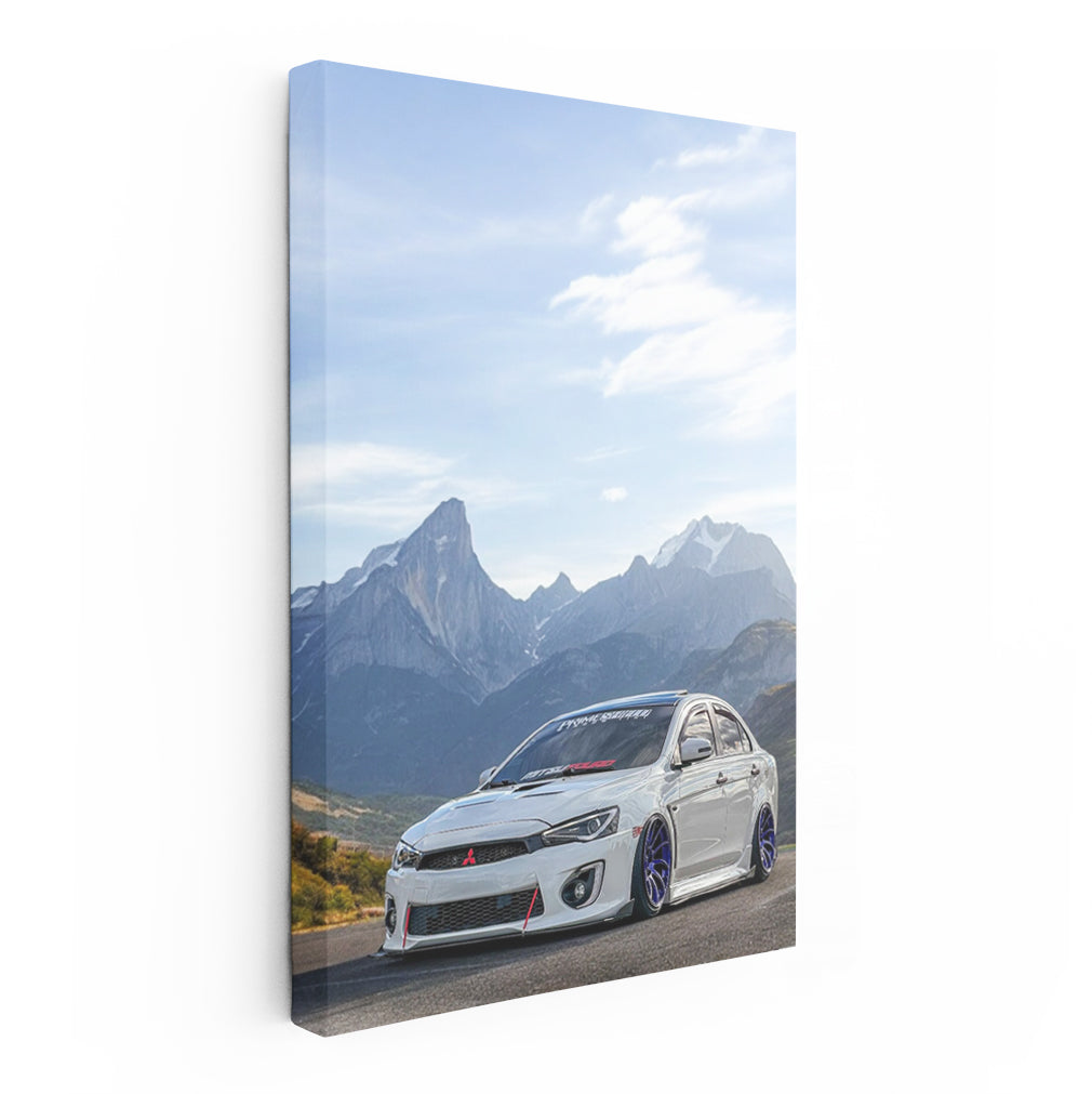 Mitsubishi Lancer Conquers Mountain Roads - Thrill Seeker