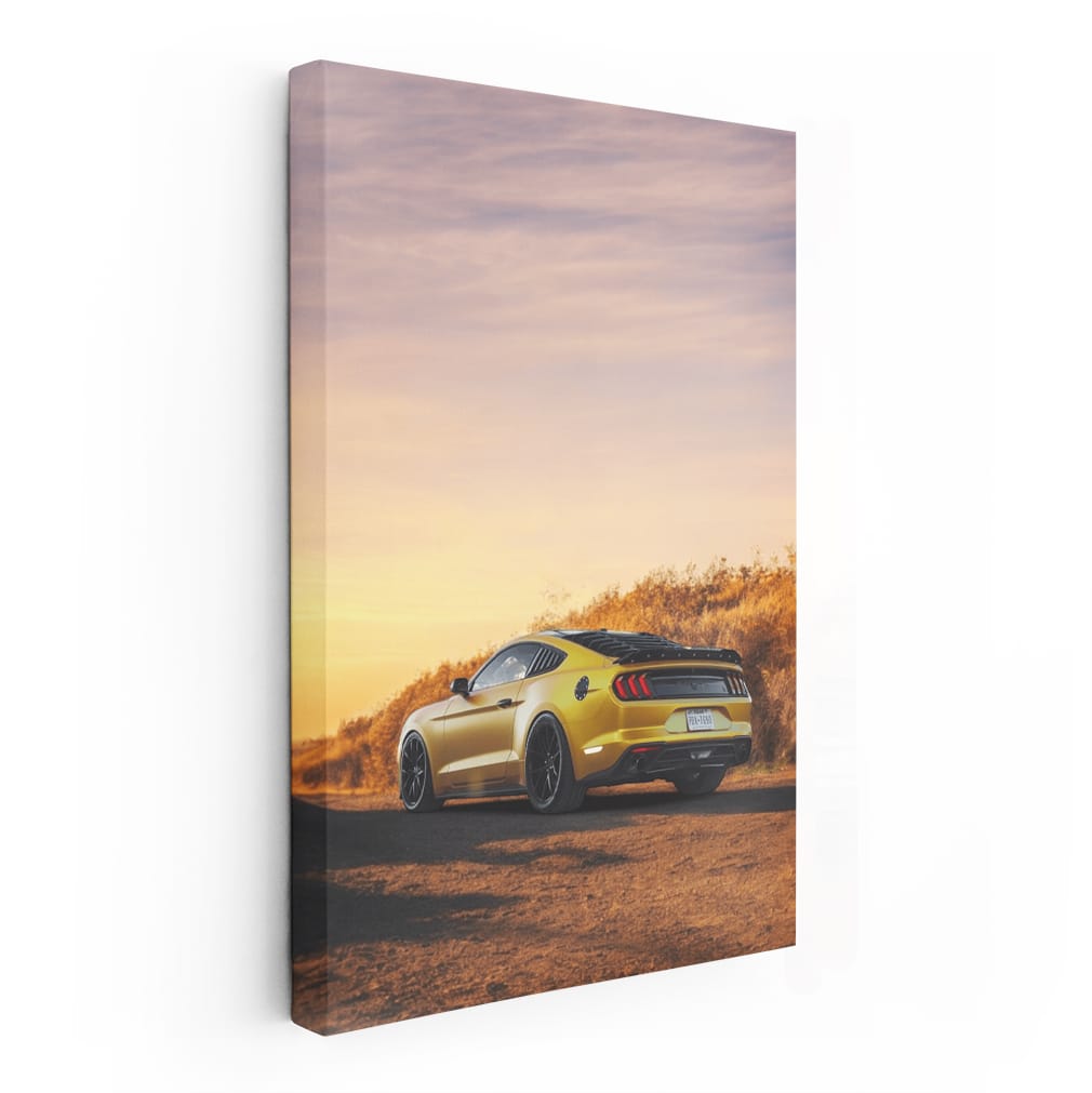 Sunset Mustang - Iconic American Muscle Car