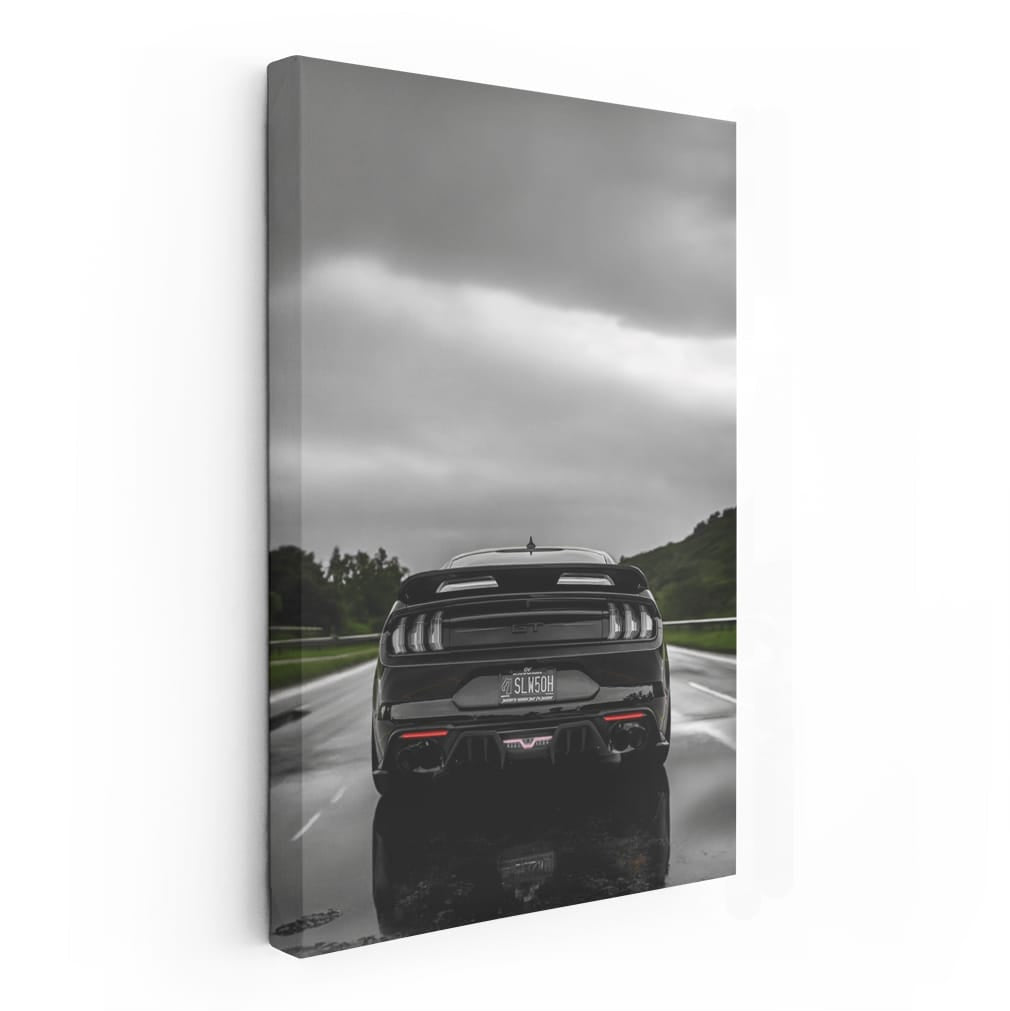 Mustang Cruising Highway - Icon of Speed and Power