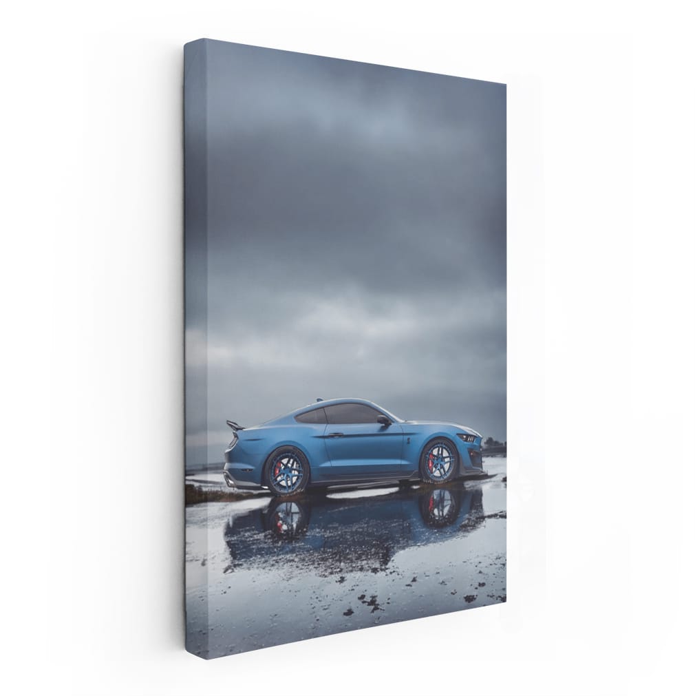 Foggy Mustang Adventure - Classic Power and Style