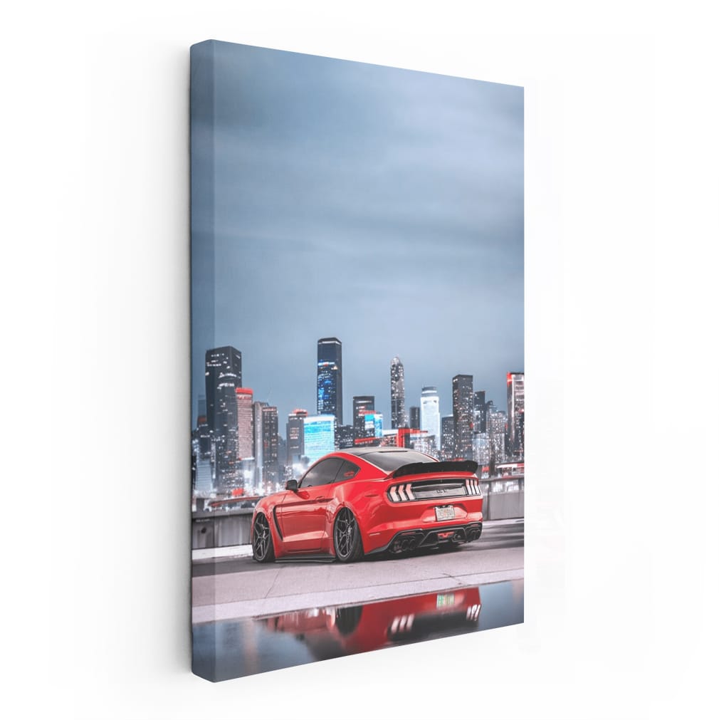 Mustang Shelby GT500 Roars in Urban Jungle - Power Unleashed