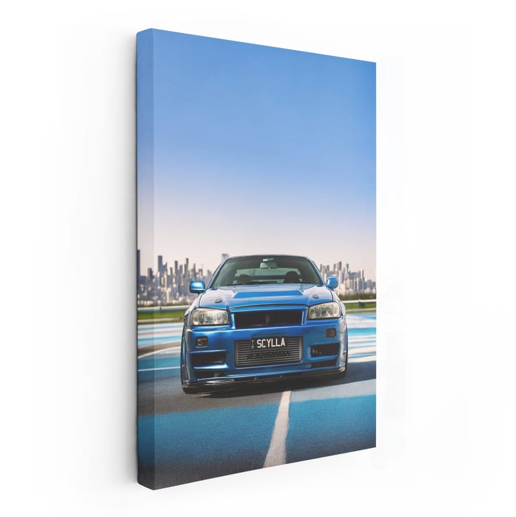 Nissan GT-R R34 Roaming New York Streets - Iconic Powerhouse