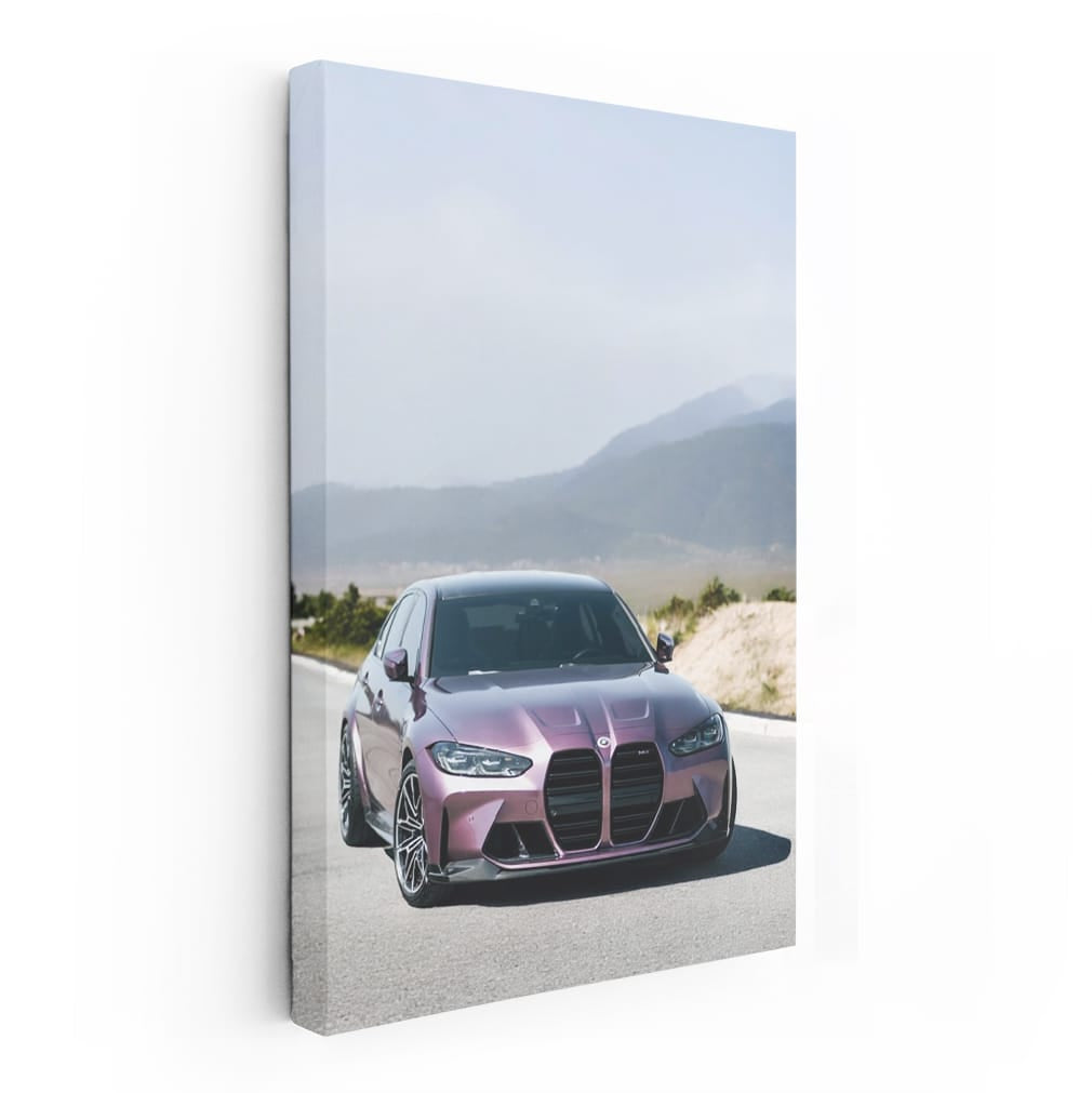 BMW M3 G80 in Pink and Purple - Bold Performance Car