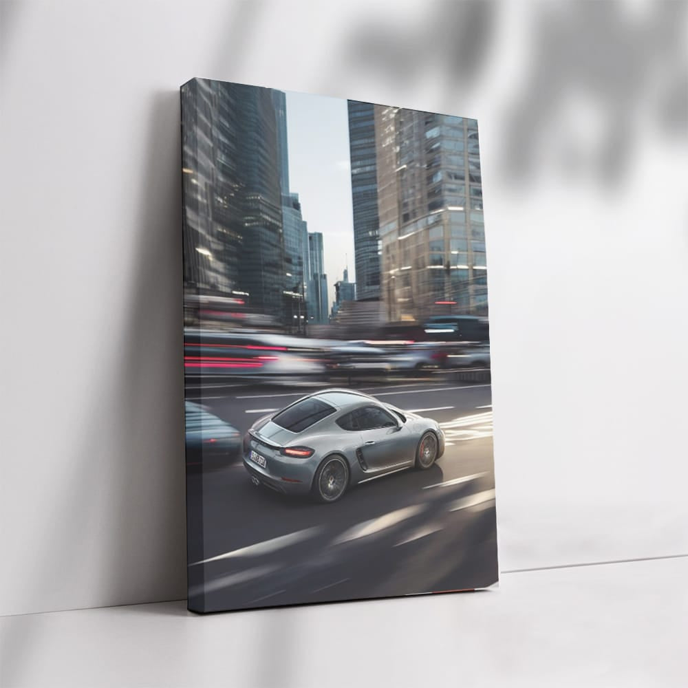 Porsche 718 Cayman S Roaming City - Sleek and Sporty