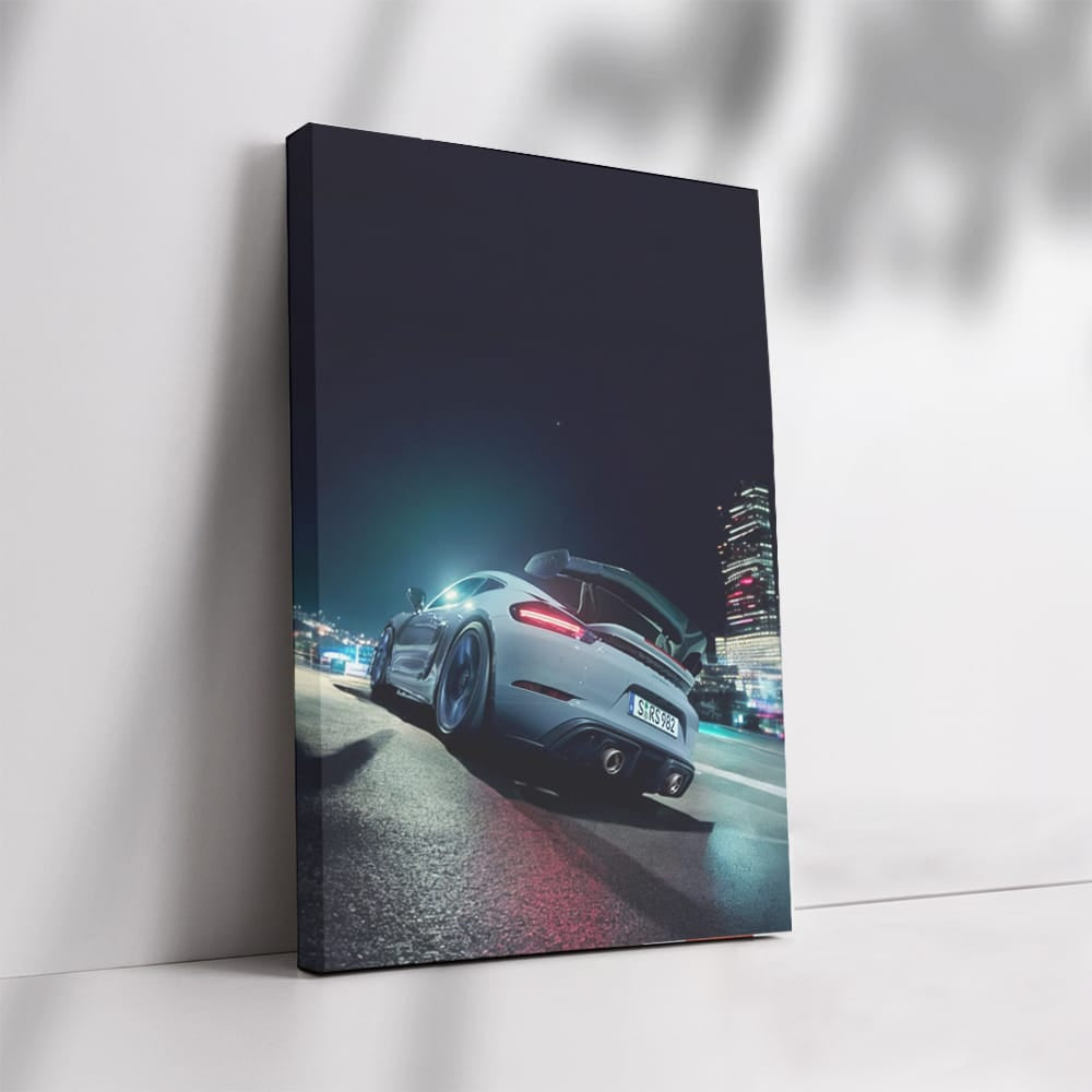 Porsche 718 Cayman Night Drive - Unleash Power