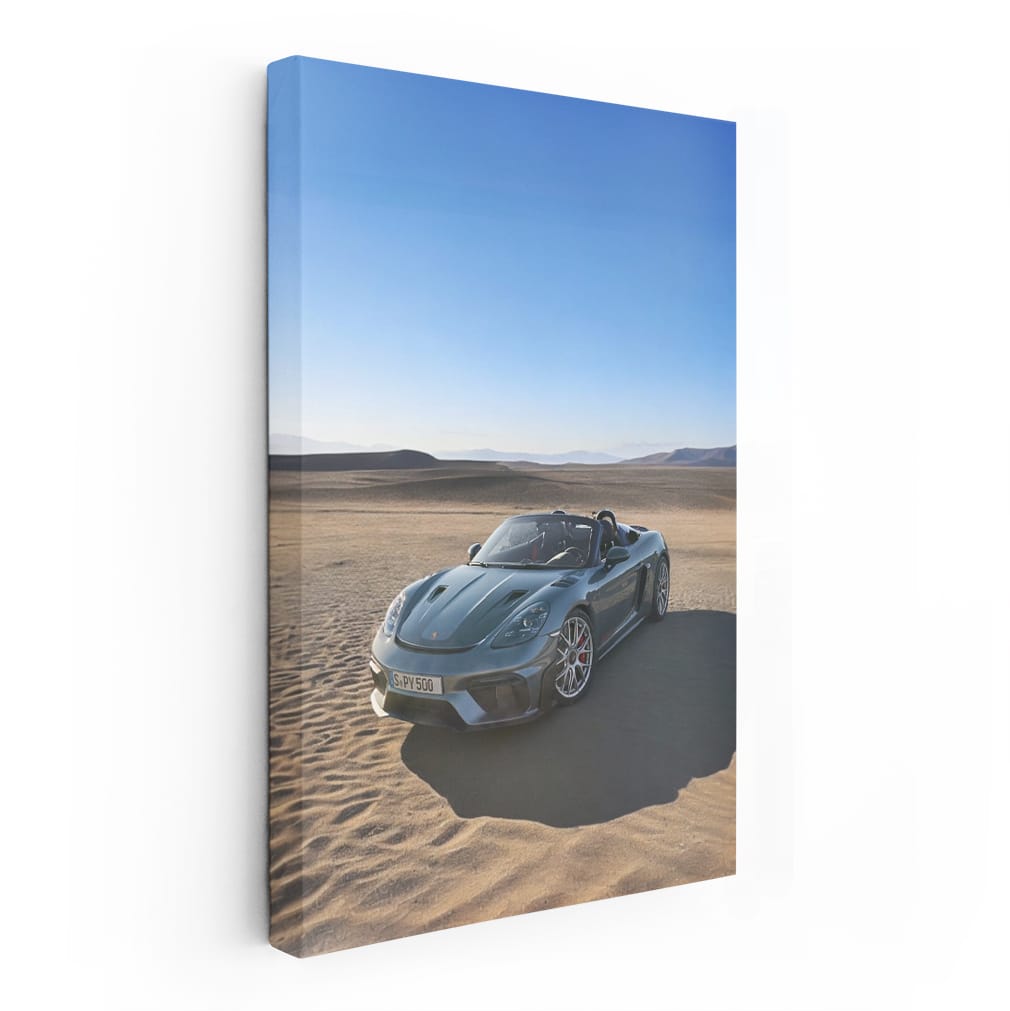 Porsche 718 Spyder RS Roaming Desert - Pure Adrenaline