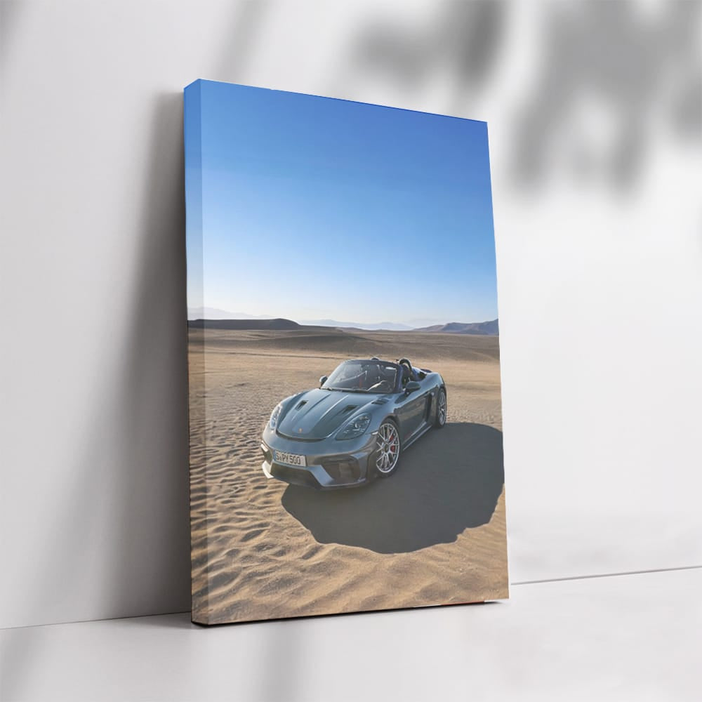 Porsche 718 Spyder RS Roaming Desert - Pure Adrenaline