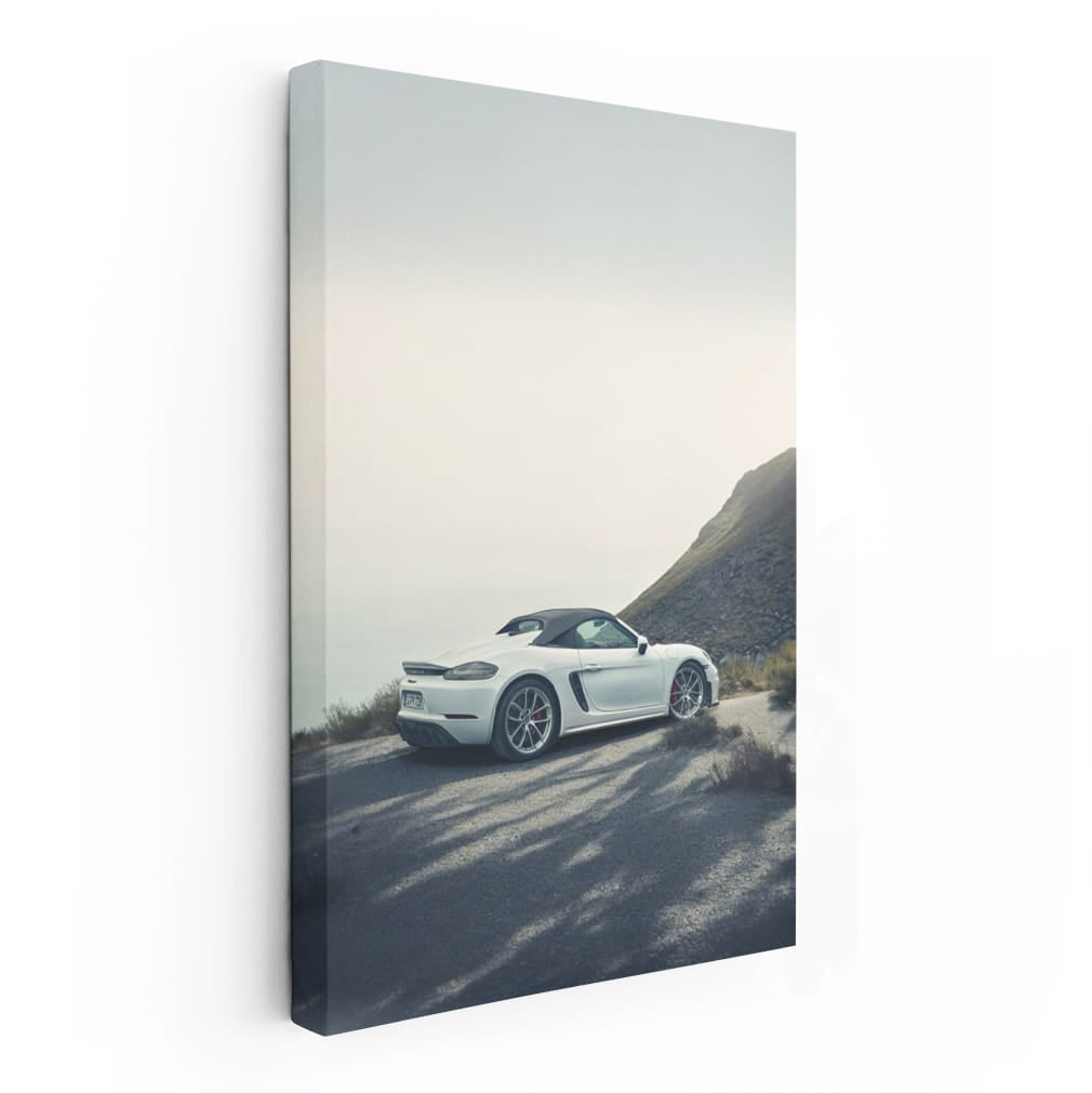 Porsche 718 Spyder with Mountain View - Pure Driving Thrill