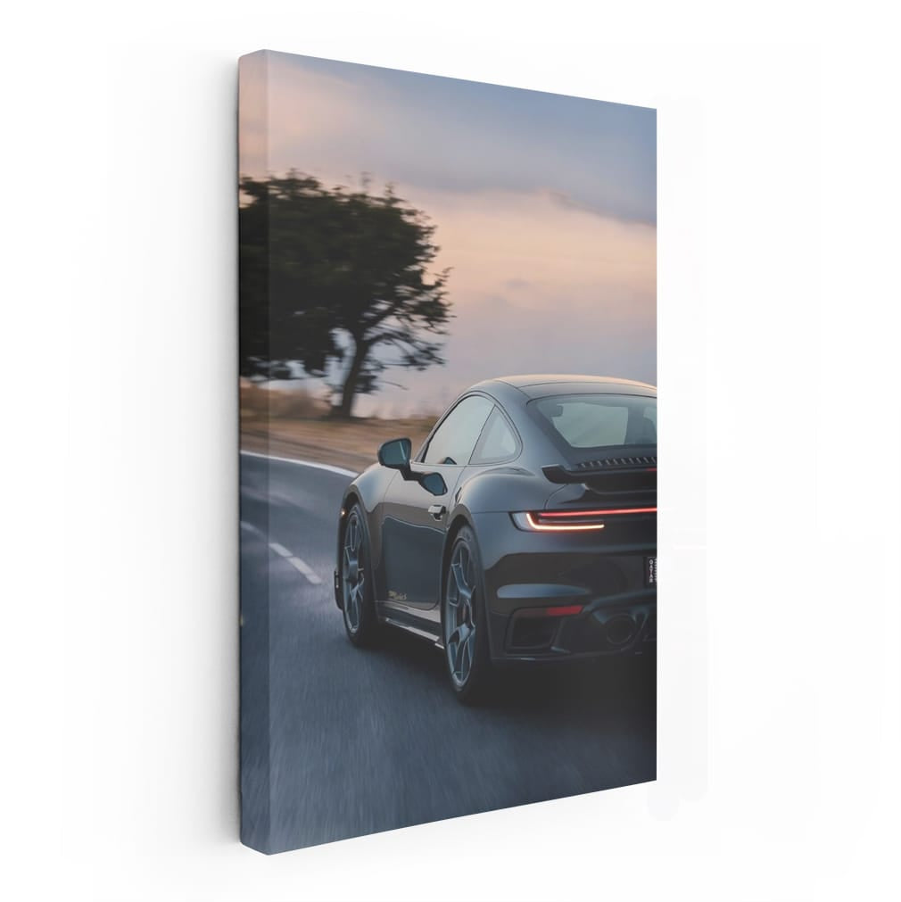 Black Porsche 911 Speedster in Nature - Pure Elegance on Wheels