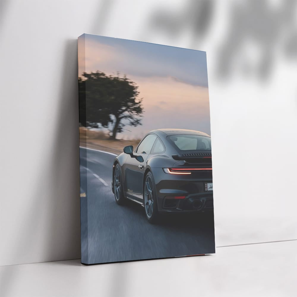 Black Porsche 911 Speedster in Nature - Pure Elegance on Wheels