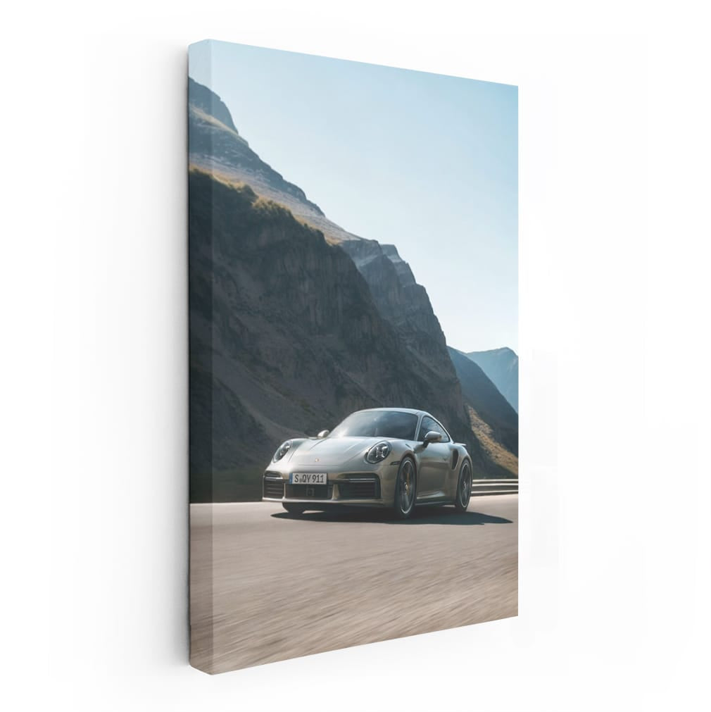 Porsche 911 Turbo S Roars Through Mountain Roads - Pure Power