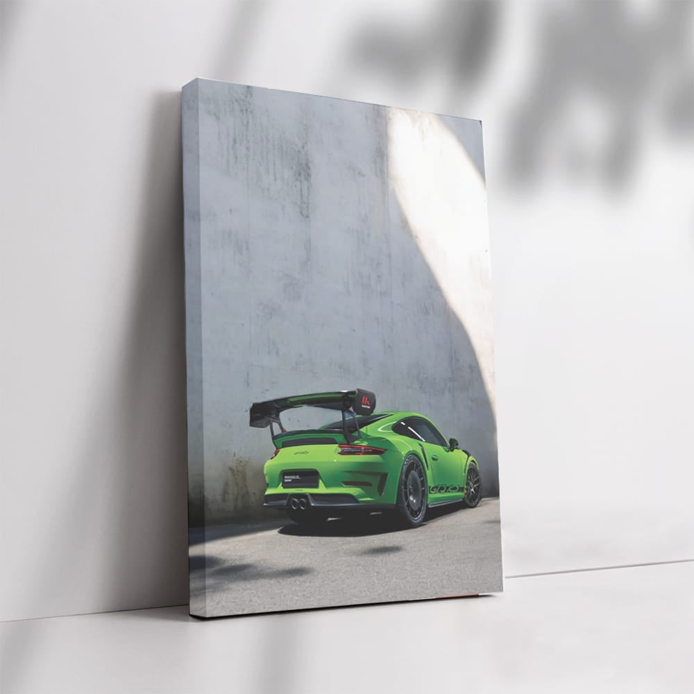 Porsche 911 Parked in Garage - Iconic Sports Car Thrill