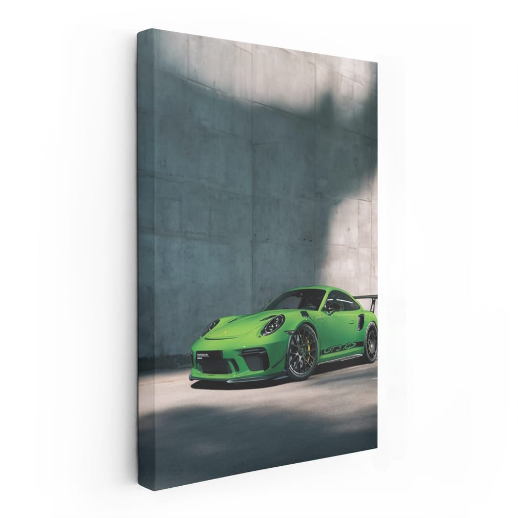 Porsche 911 Parked in Garage - Sleek and Timeless Design