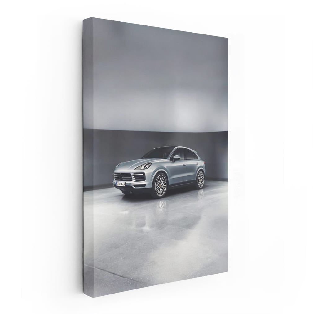 Porsche Cayenne S Coupe Parked - Sleek and Powerful Drive