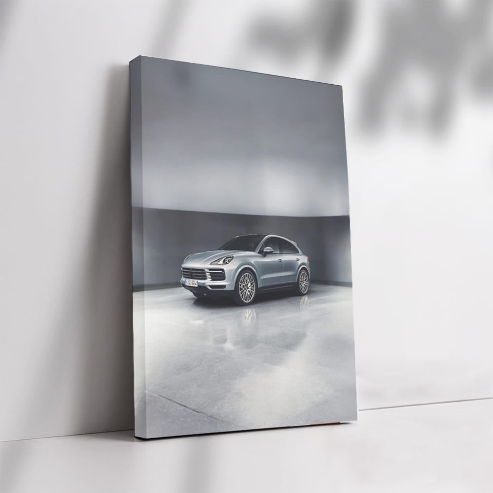 Porsche Cayenne S Coupe Parked - Sleek and Powerful Drive