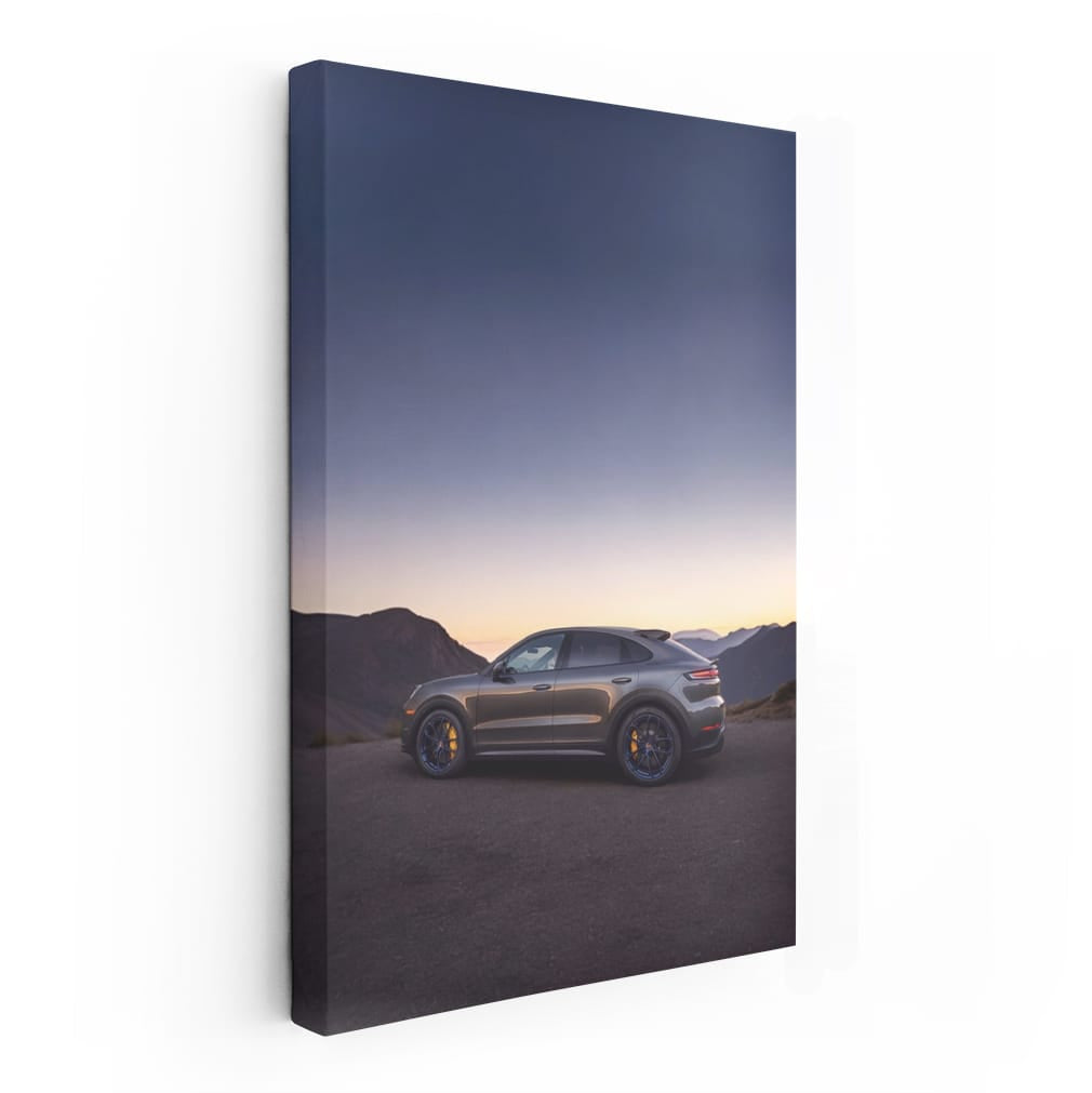 Dynamic Porsche Cayenne Turbo GT Conquers Mountain Roads