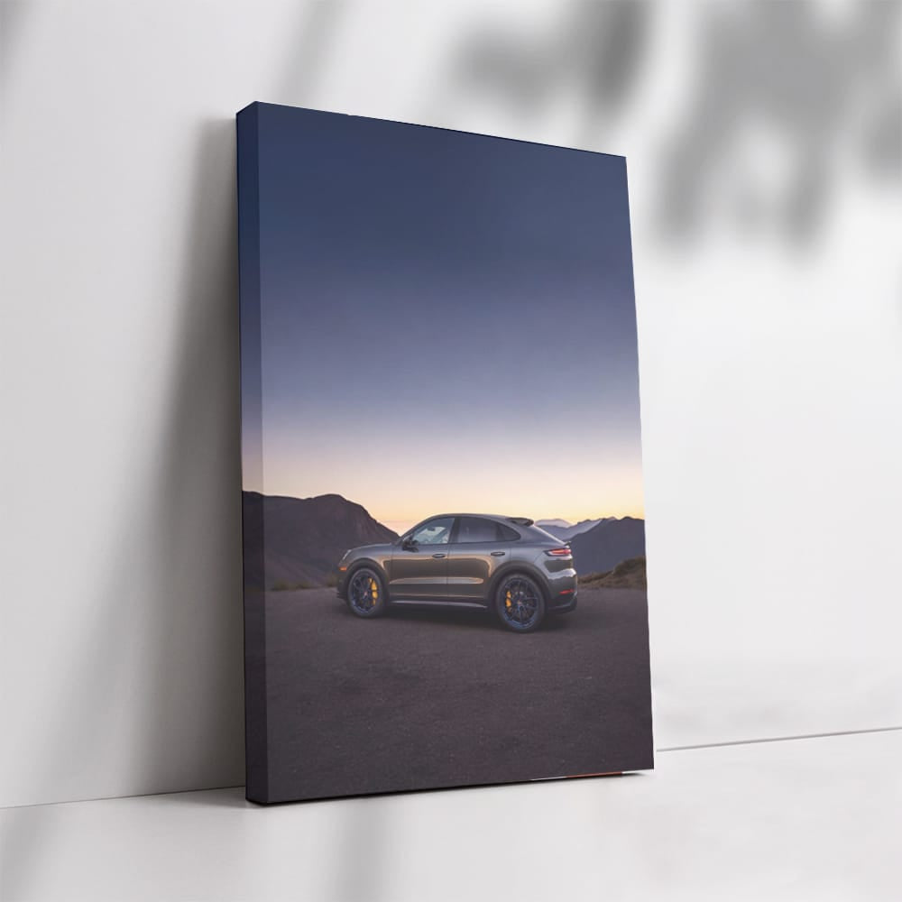 Dynamic Porsche Cayenne Turbo GT Conquers Mountain Roads