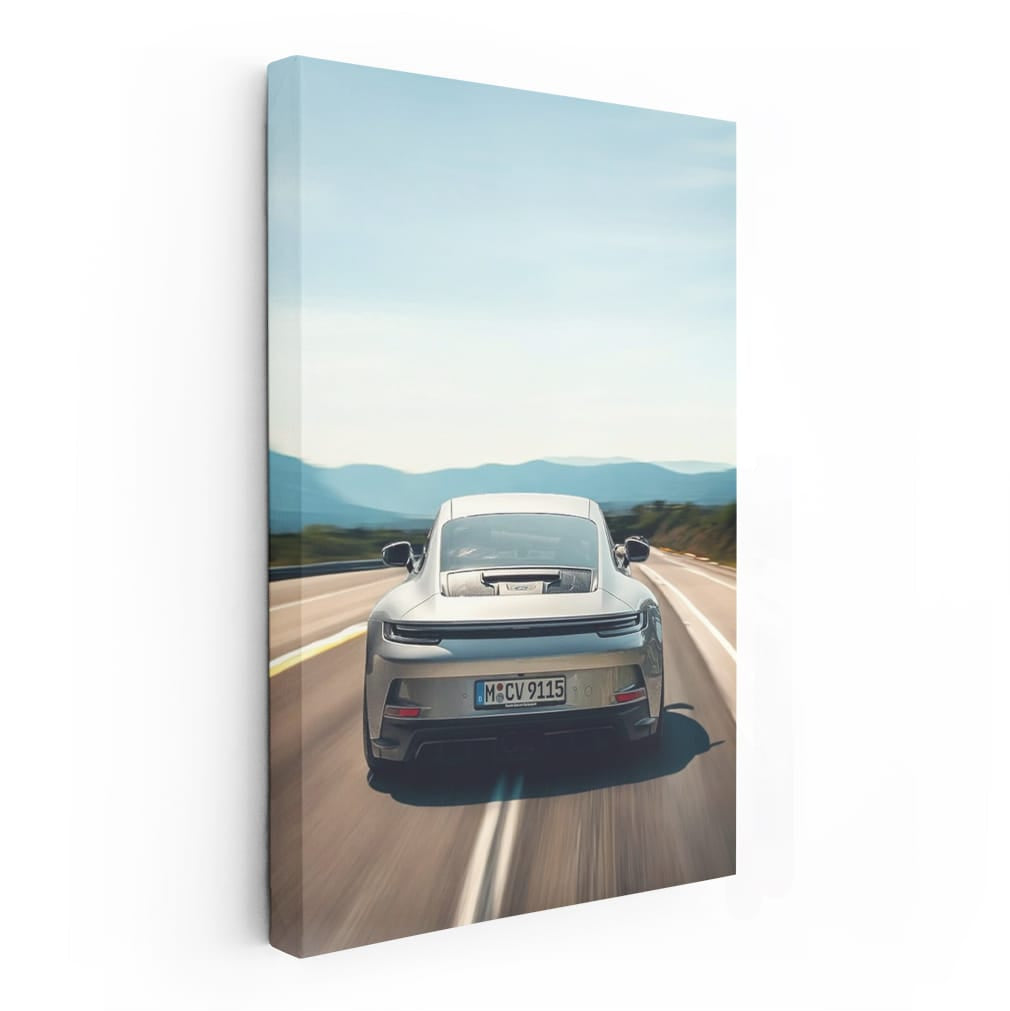 Porsche GT3 Touring Cruises Highway - Performance and Elegance