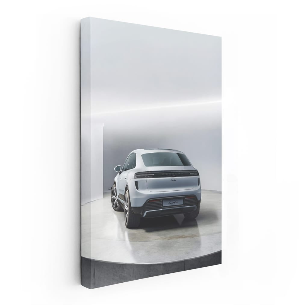 Porsche Macan Turbo Parking - Dynamic Elegance on Wheels