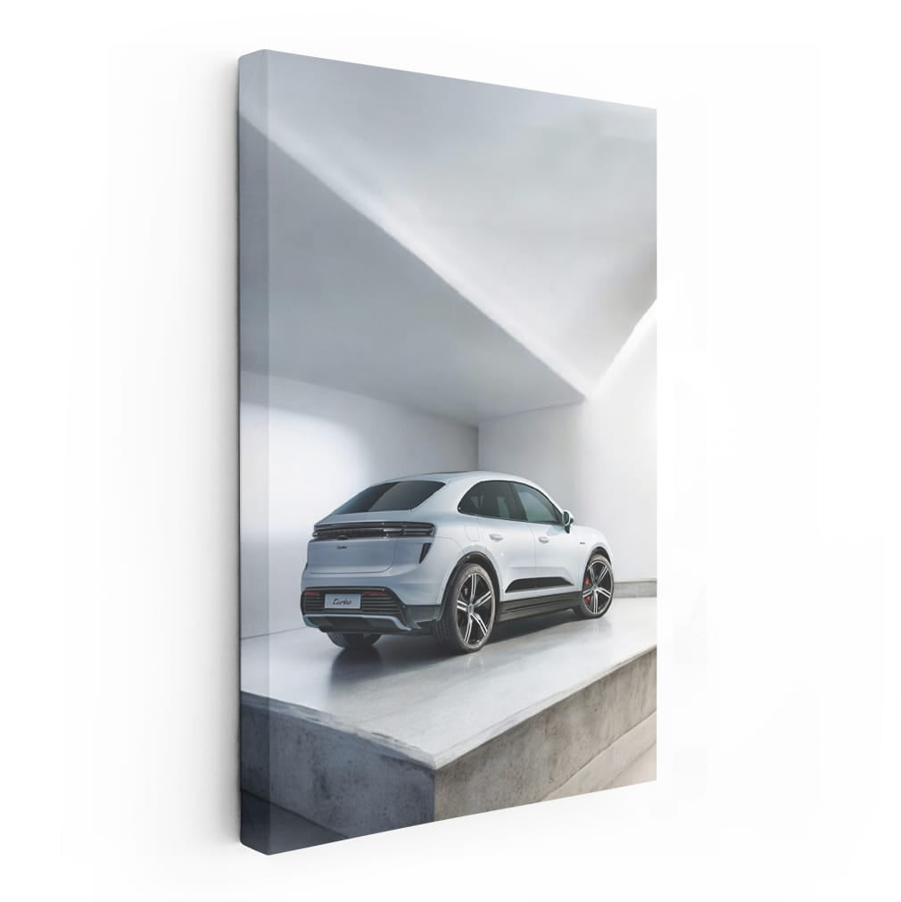 Porsche Macan Turbo Parking - Sleek and Powerful SUV