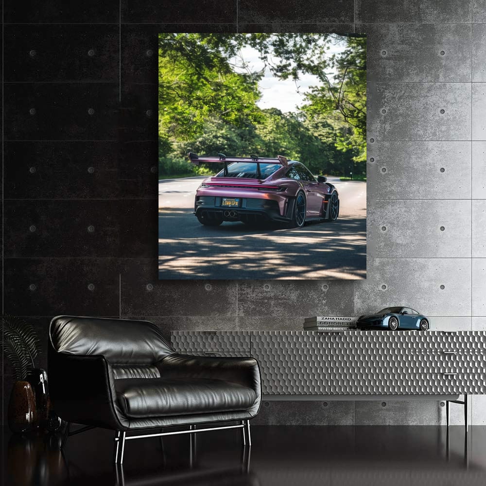 Porsche 992 GT3 RS Shimmering Rose in Park - Ultimate Thrill