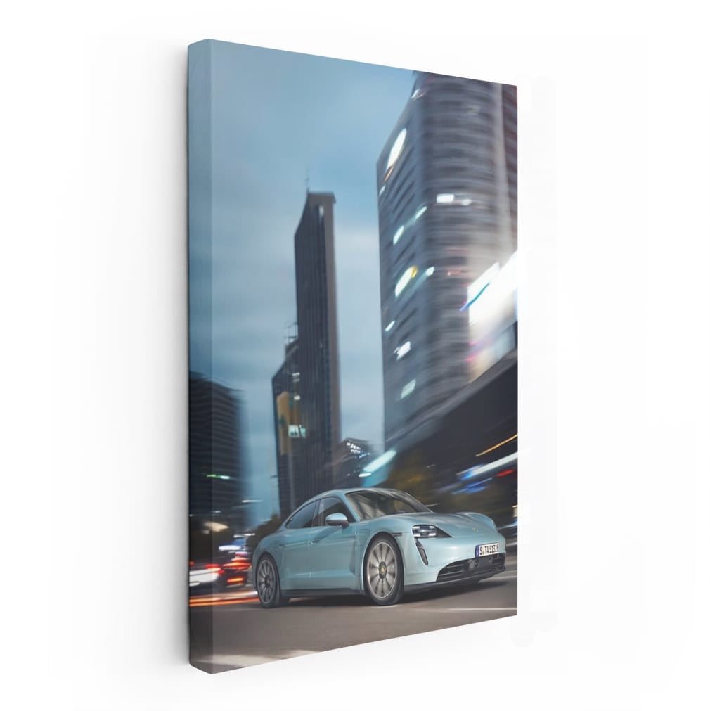 Porsche Taycan 4S in Metropolis - Elegance Meets Performance