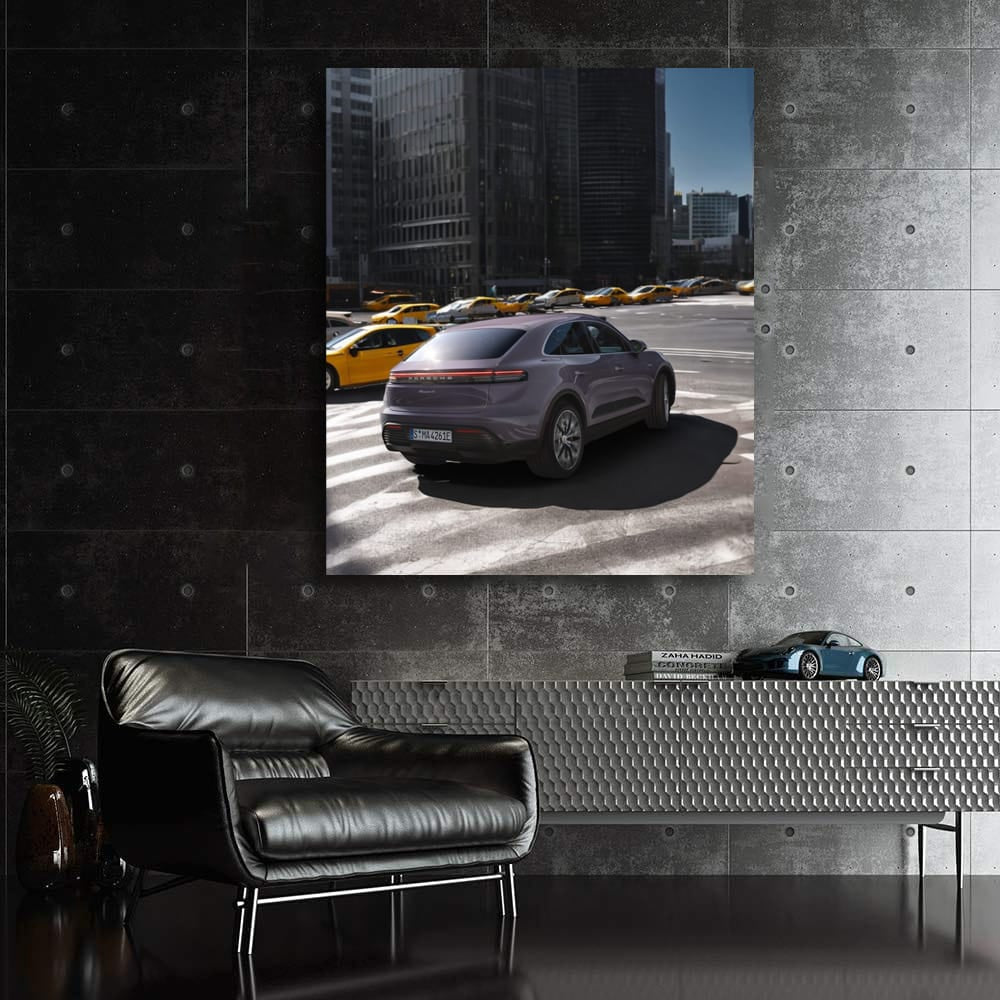 Porsche All-Electric Macan Hits New York Streets - Stylish Drive