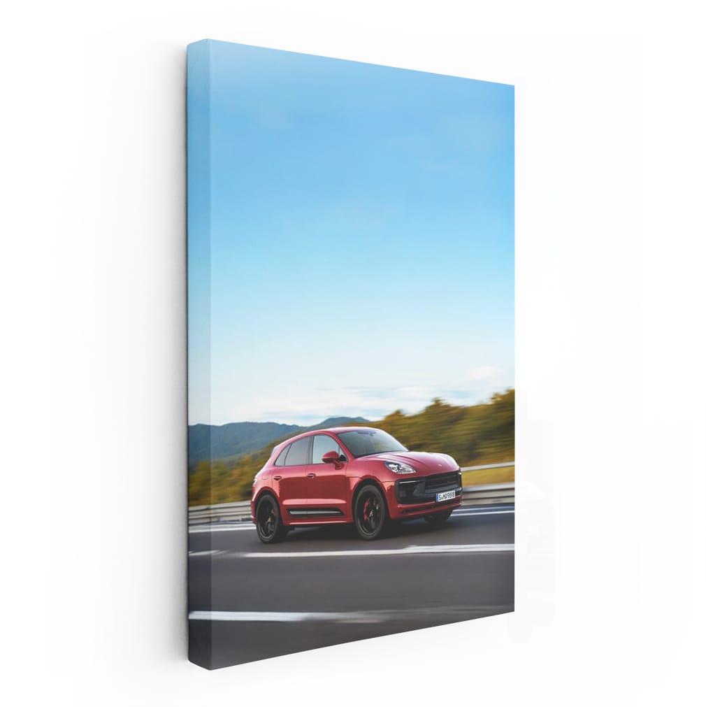 Porsche Red Road 2 - Speed and Elegance Captured