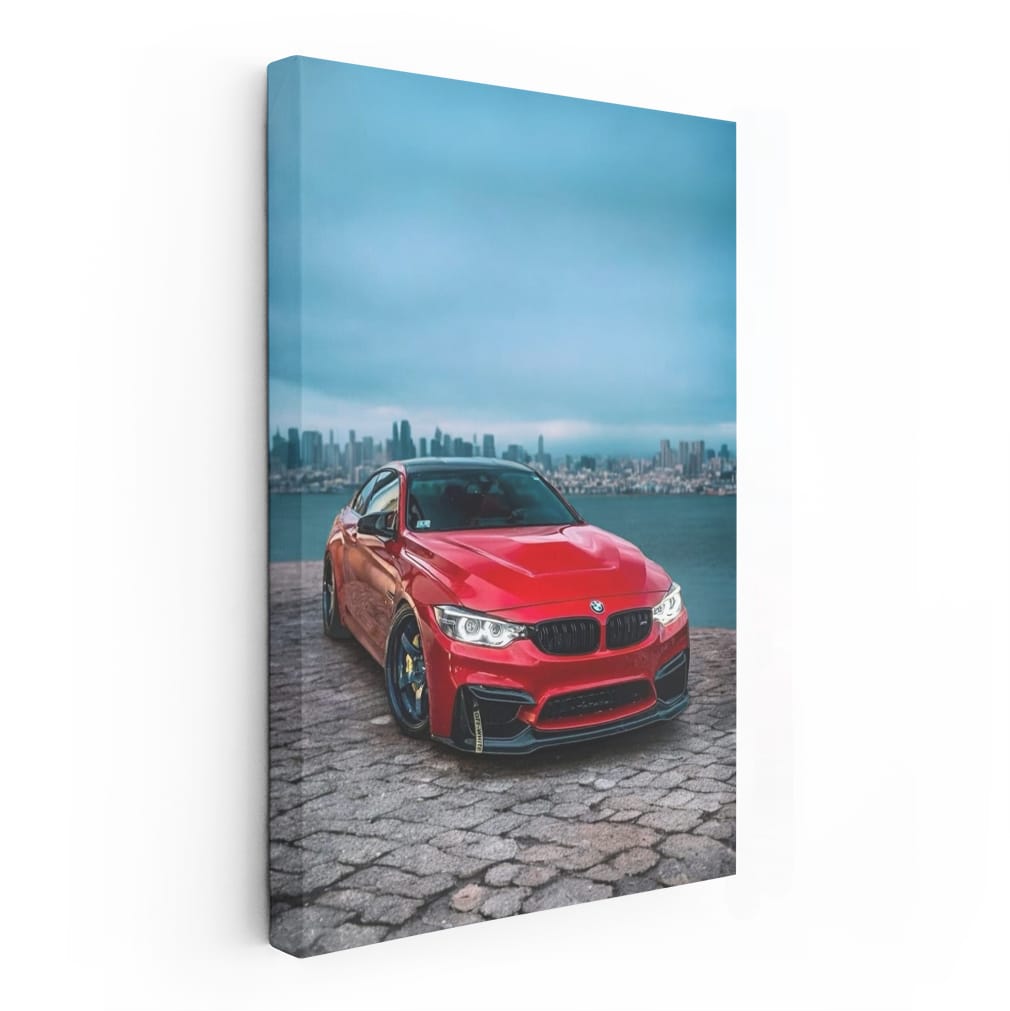 Red BMW M4 F82 in New York - Sleek, Sporty, and Dynamic