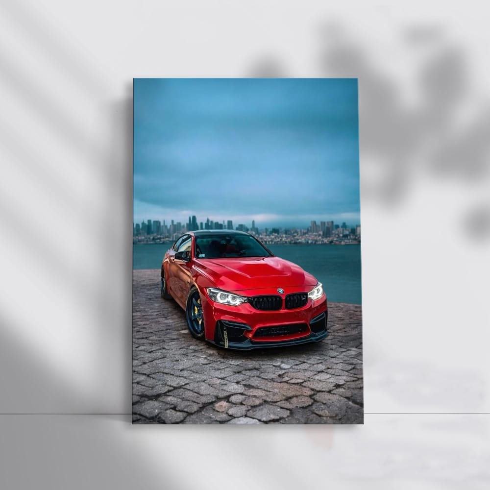 Red BMW M4 F82 in New York - Sleek, Sporty, and Dynamic