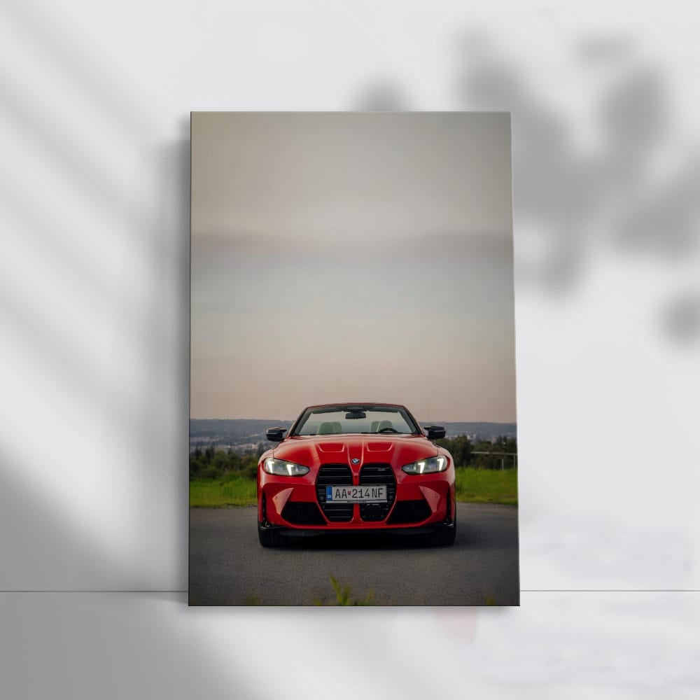 Red BMW M4 Cabriolet - Stylish and Dynamic Ride