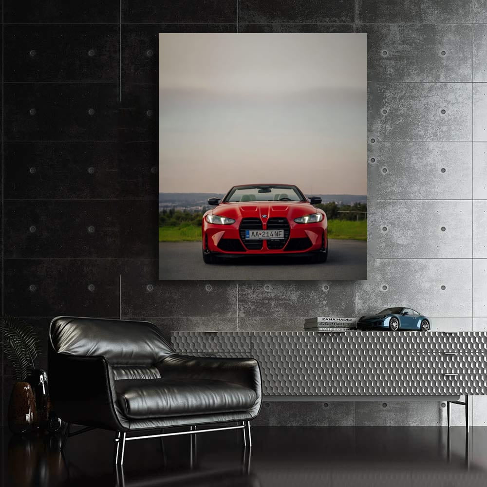 Red BMW M4 Cabriolet - Stylish and Dynamic Ride