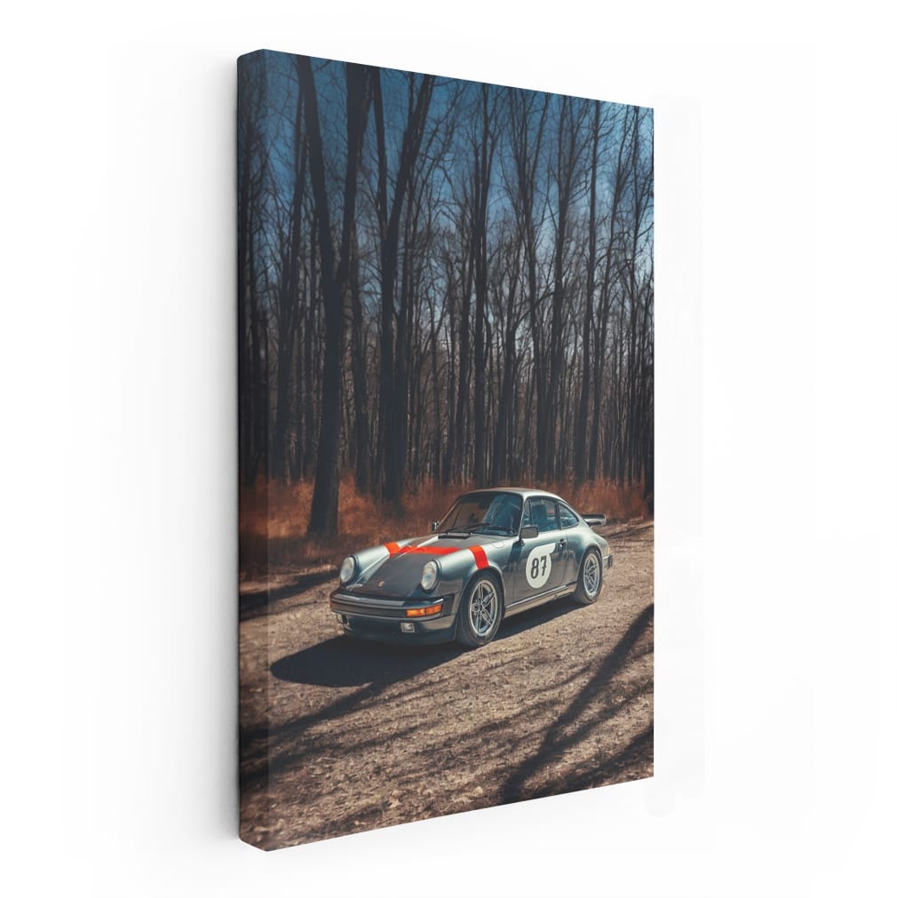 Classic Porsche 911 in Forest - Timeless Elegance on Wheels