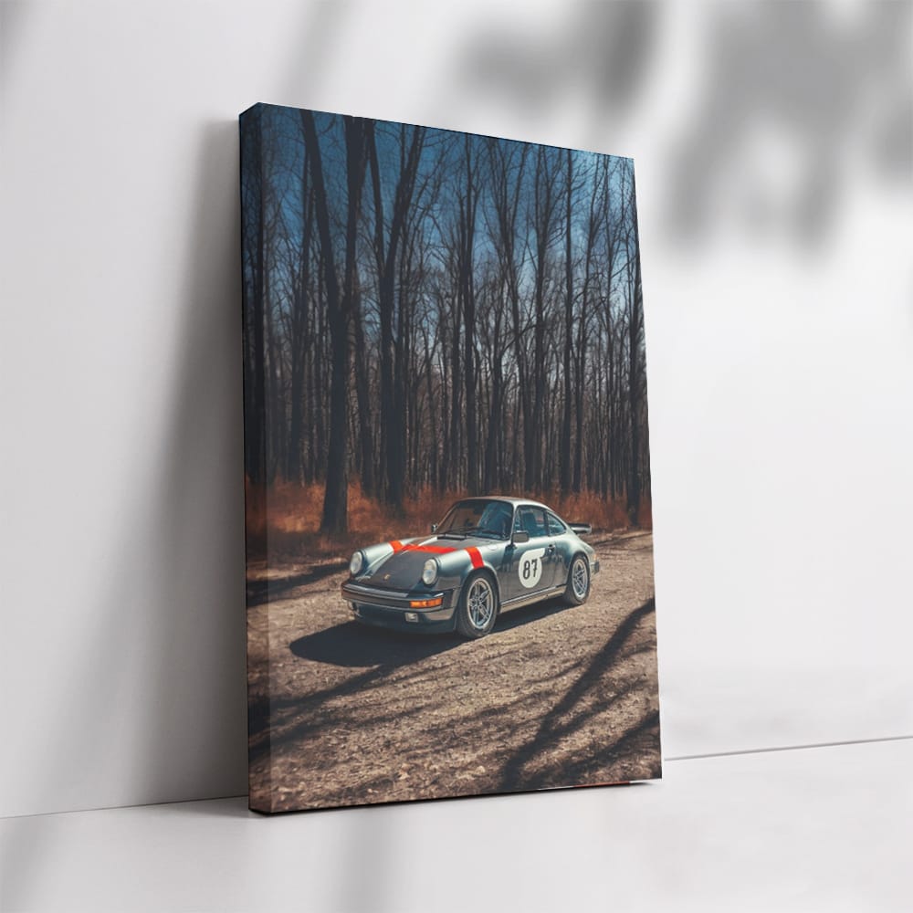 Classic Porsche 911 in Forest - Timeless Elegance on Wheels