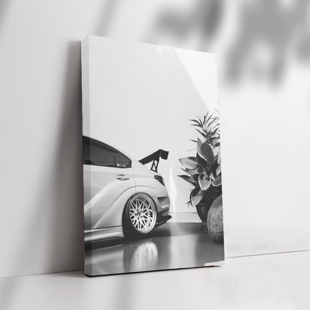 Black and White Subaru WRX - Performance Redefined