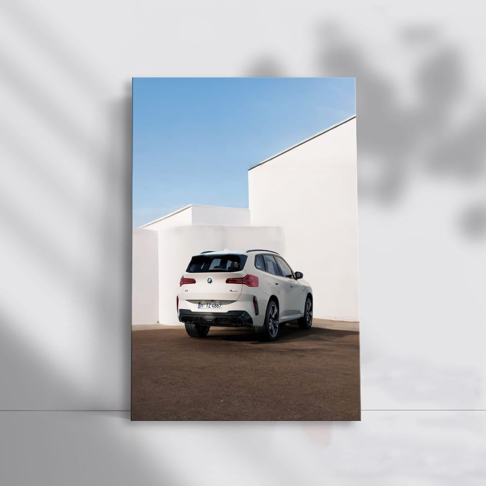 Sleek White BMW X3 G45 M50 - Power Meets Elegance