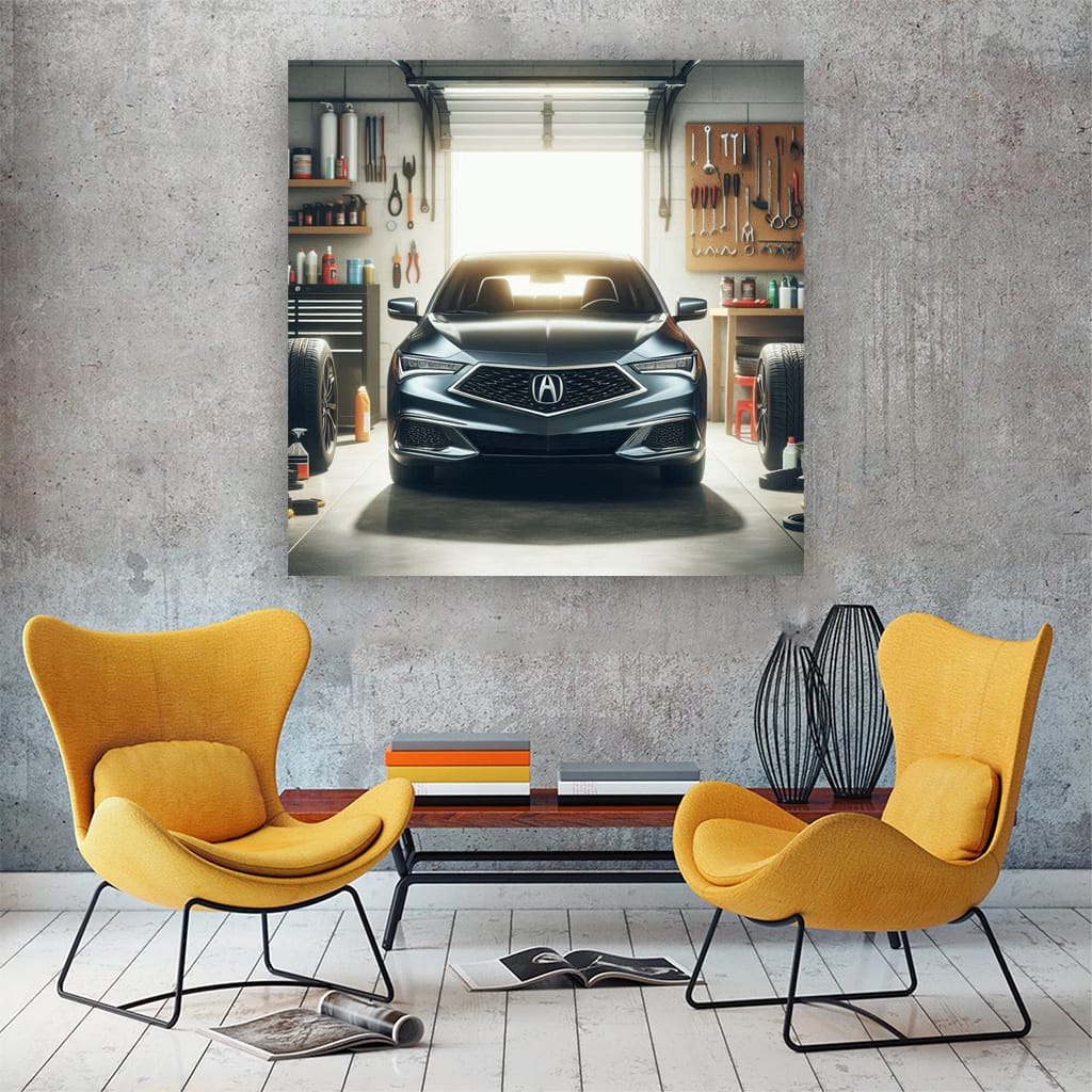 Acura ILX in Garage - Sleek Style, Modern Elegance