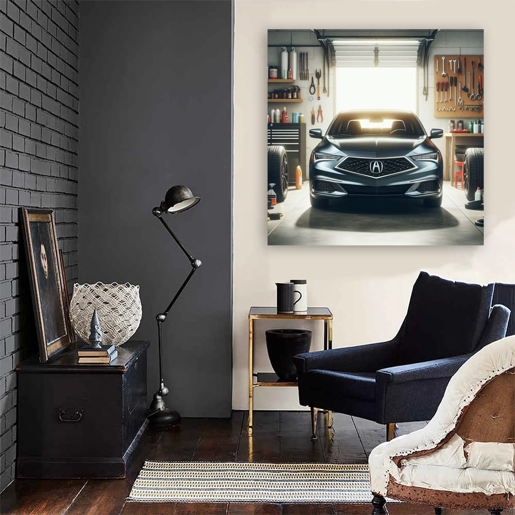 Acura ILX in Garage - Sleek Style, Modern Elegance
